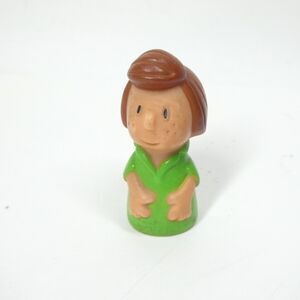 Peppermint Patty 2" Tall Peanuts Figure Plastic United Feature Syndicate Vintag